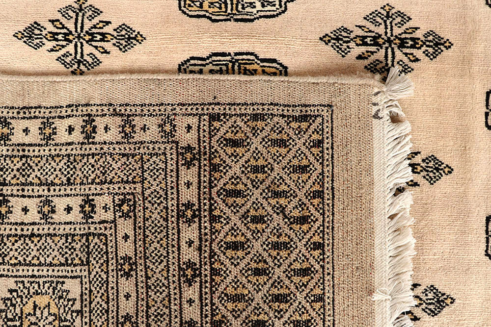 Bisque Bokhara 9' 3 x 12' - No. 59964 - ALRUG Rug Store