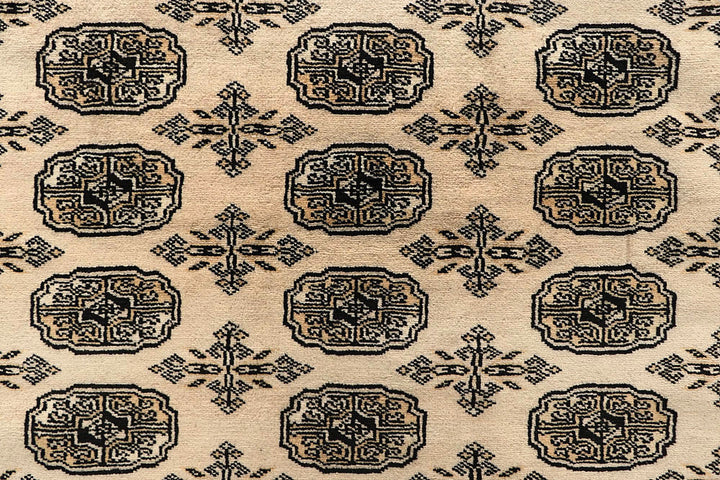 Bisque Bokhara 9' 1 x 11' 8 - No. 59965 - ALRUG Rug Store