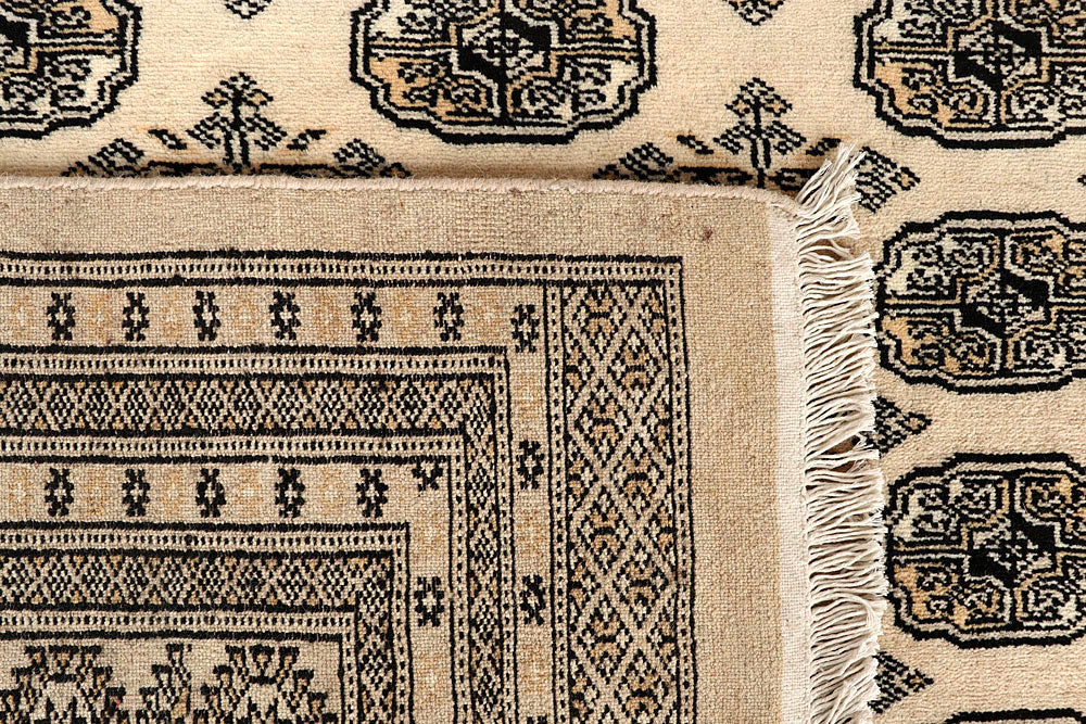 Bisque Bokhara 9' 1 x 11' 8 - No. 59965 - ALRUG Rug Store
