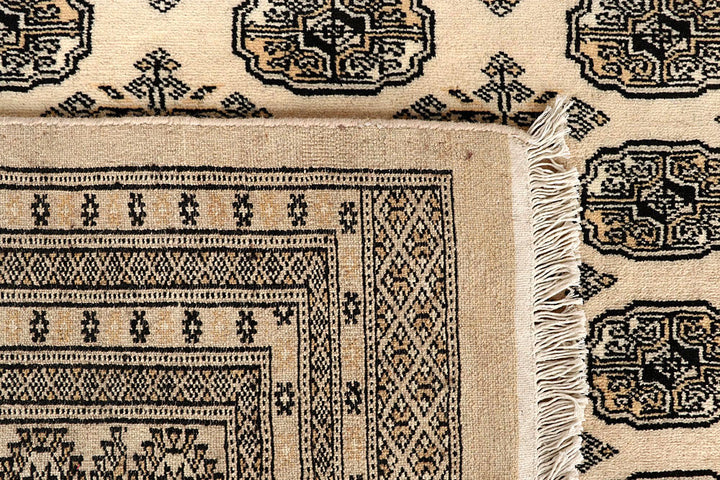Bisque Bokhara 9' 1 x 11' 8 - No. 59965 - ALRUG Rug Store
