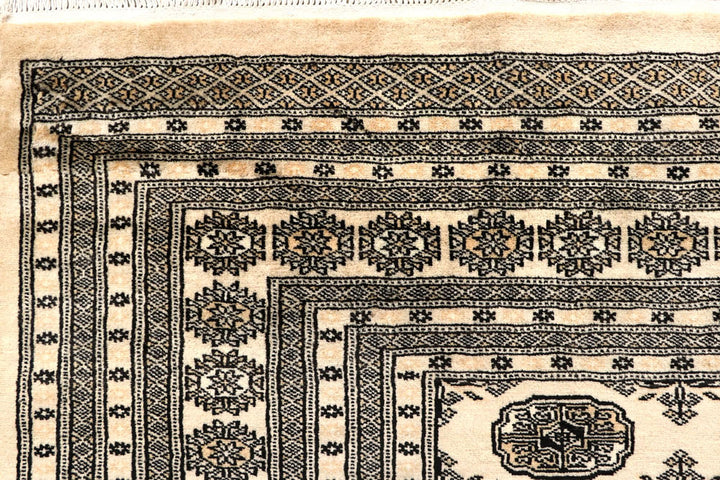 Bisque Bokhara 9' 1 x 12' 2 - No. 59967 - ALRUG Rug Store