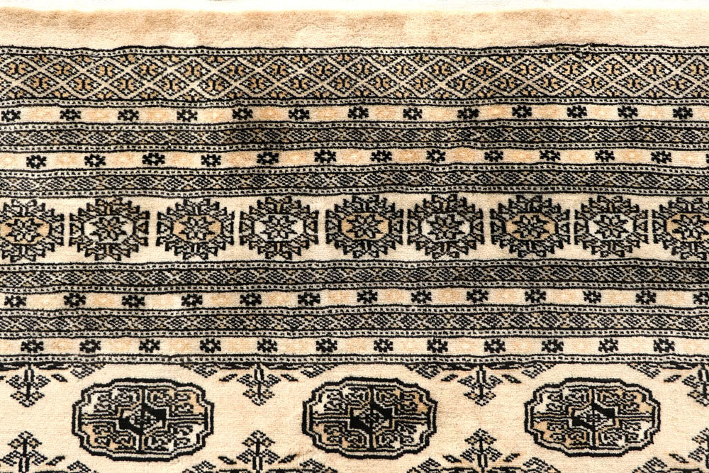 Bisque Bokhara 9' 1 x 12' 2 - No. 59967 - ALRUG Rug Store