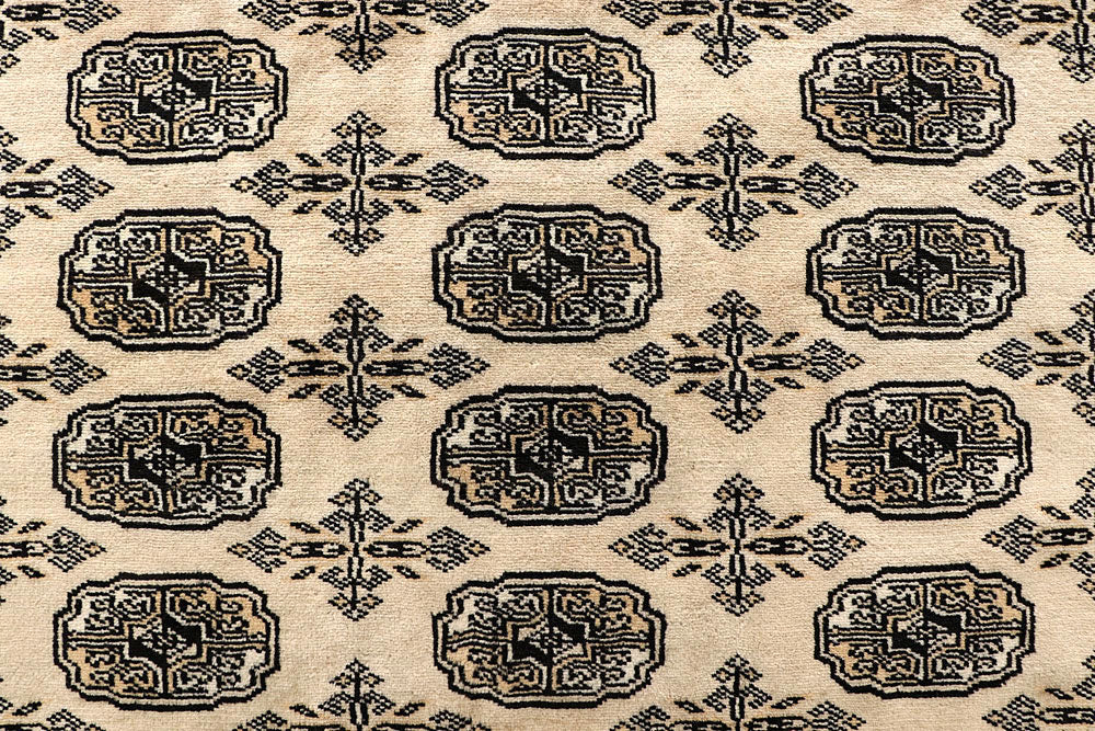 Bisque Bokhara 9' 1 x 12' 2 - No. 59967 - ALRUG Rug Store