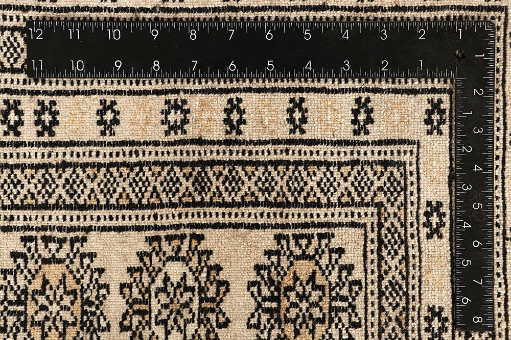 Bisque Bokhara 9' 1 x 12' 2 - No. 59967 - ALRUG Rug Store