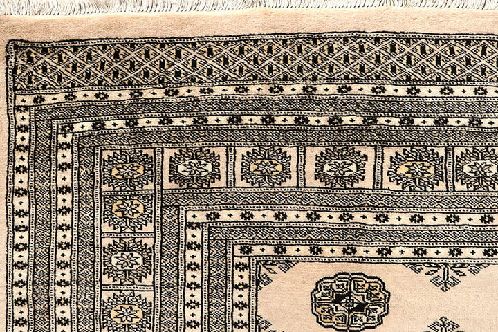 Bisque Bokhara 9' 1 x 12' 2 - No. 59968 - ALRUG Rug Store