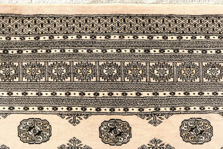 Bisque Bokhara 9' 1 x 12' 2 - No. 59968 - ALRUG Rug Store