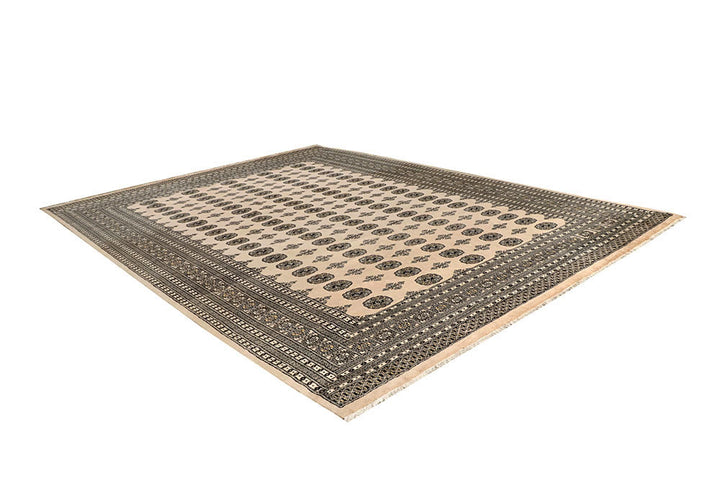 Bisque Bokhara 9' 1 x 12' 2 - No. 59968 - ALRUG Rug Store