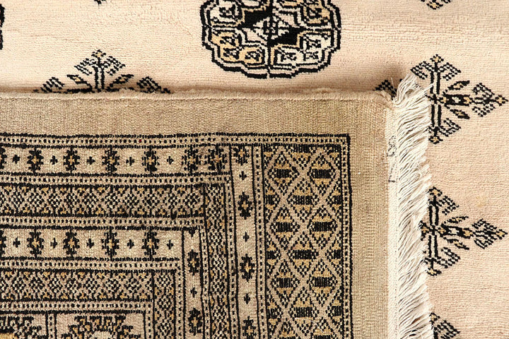 Bisque Bokhara 9' 1 x 12' 2 - No. 59968 - ALRUG Rug Store