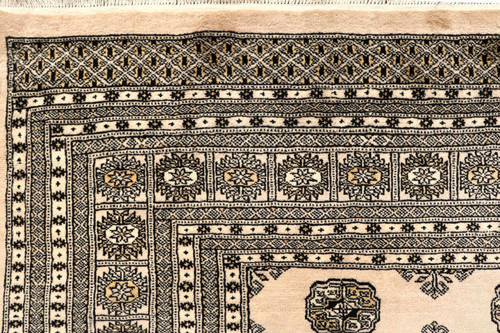 Bisque Bokhara 9' 3 x 12' 7 - No. 59969 - ALRUG Rug Store