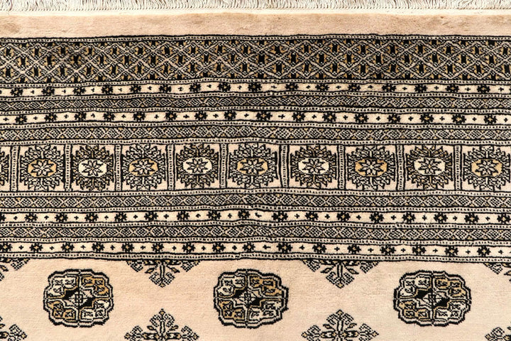Bisque Bokhara 9' 3 x 12' 7 - No. 59969 - ALRUG Rug Store