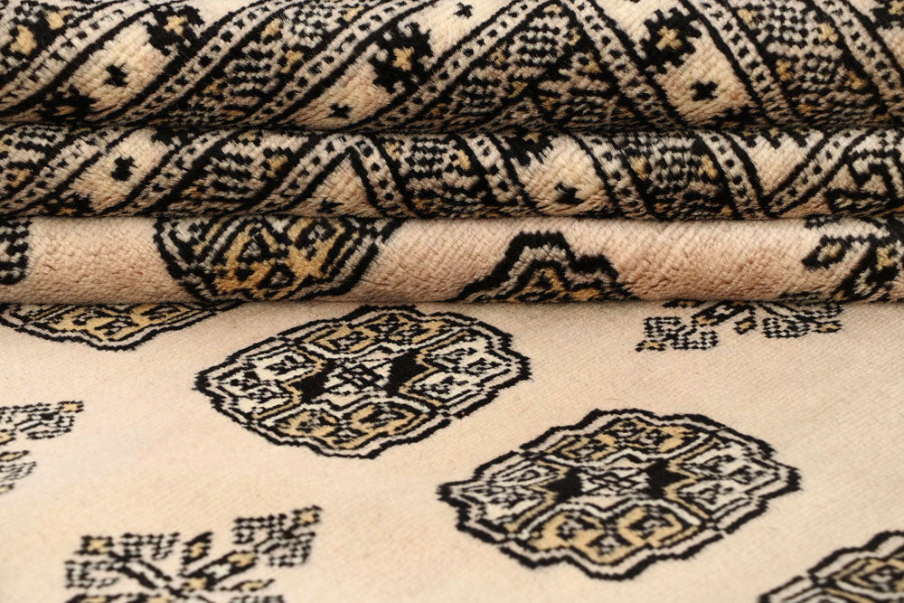 Bisque Bokhara 9' 3 x 12' 7 - No. 59969 - ALRUG Rug Store