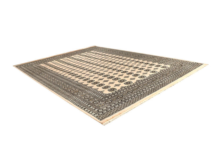 Bisque Bokhara 9' 3 x 12' 7 - No. 59969 - ALRUG Rug Store