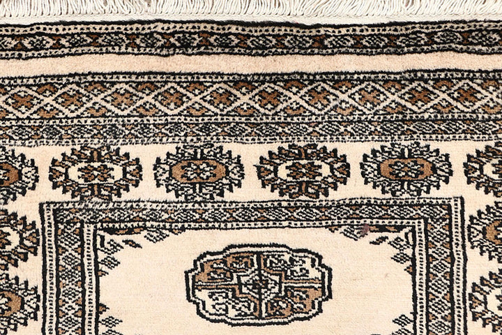 Blanched Almond Bokhara 2'  7" x 14'  4" - No. QA75607