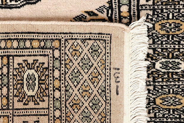Blanched Almond Bokhara 2' 7 x 13' 3 - No. 59980 - ALRUG Rug Store