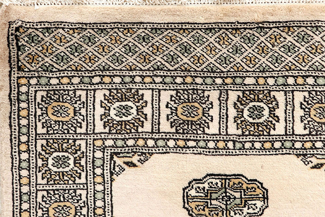 Blanched Almond Bokhara 2'  7" x 14'  3" - No. QA46174