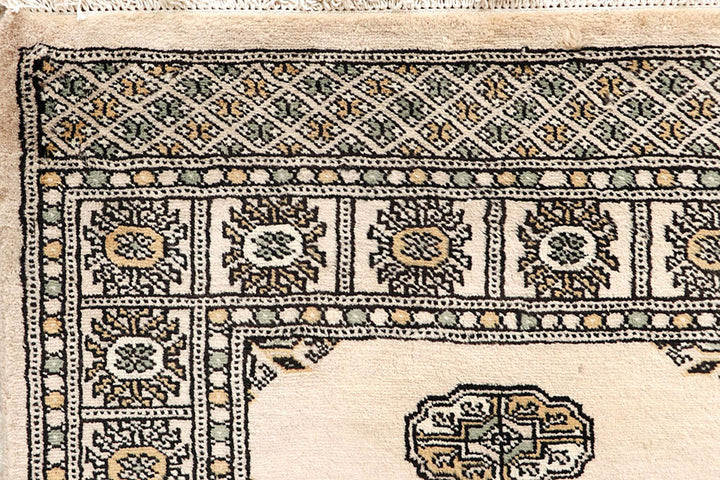 Blanched Almond Bokhara 2'  7" x 14'  3" - No. QA46174