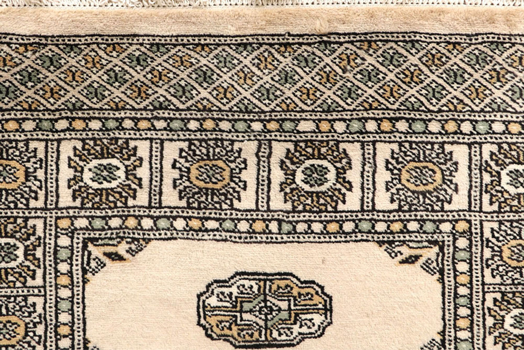 Blanched Almond Bokhara 2'  7" x 14'  3" - No. QA46174