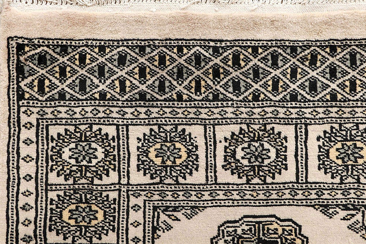 Blanched Almond Bokhara 2'  6" x 14'  1" - No. QA94036