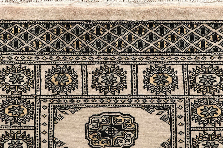 Blanched Almond Bokhara 2' 6 x 14' 1 - No. 59985 - ALRUG Rug Store