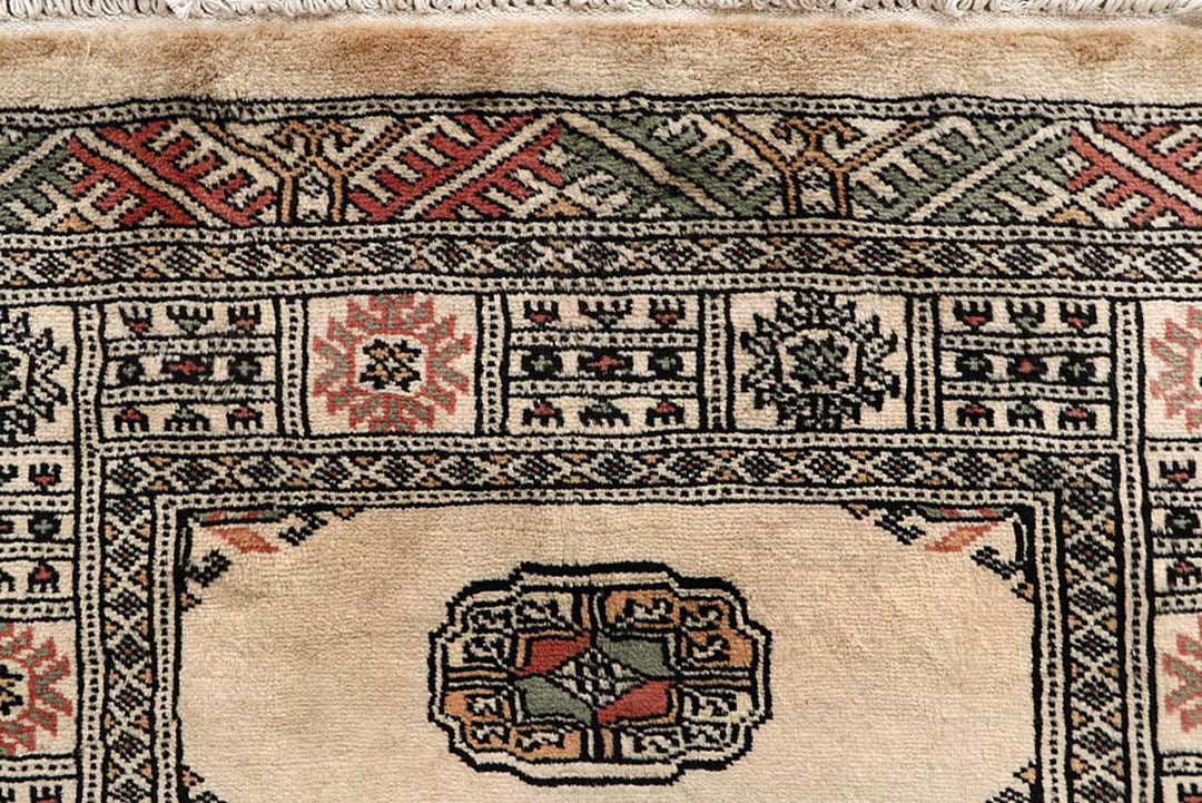 Bisque Bokhara 2'  7" x 12'  10" - No. QA23937