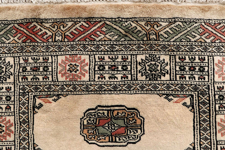 Bisque Bokhara 2'  7" x 12'  10" - No. QA23937