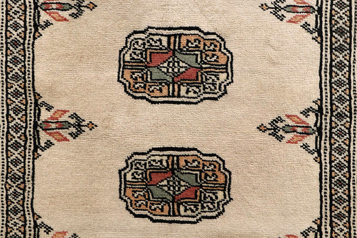 Bisque Bokhara 2'  7" x 12'  10" - No. QA23937