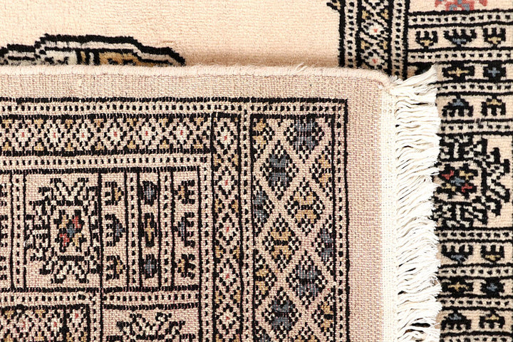 Bisque Bokhara 2' 8 x 12' 6 - No. 59992 - ALRUG Rug Store