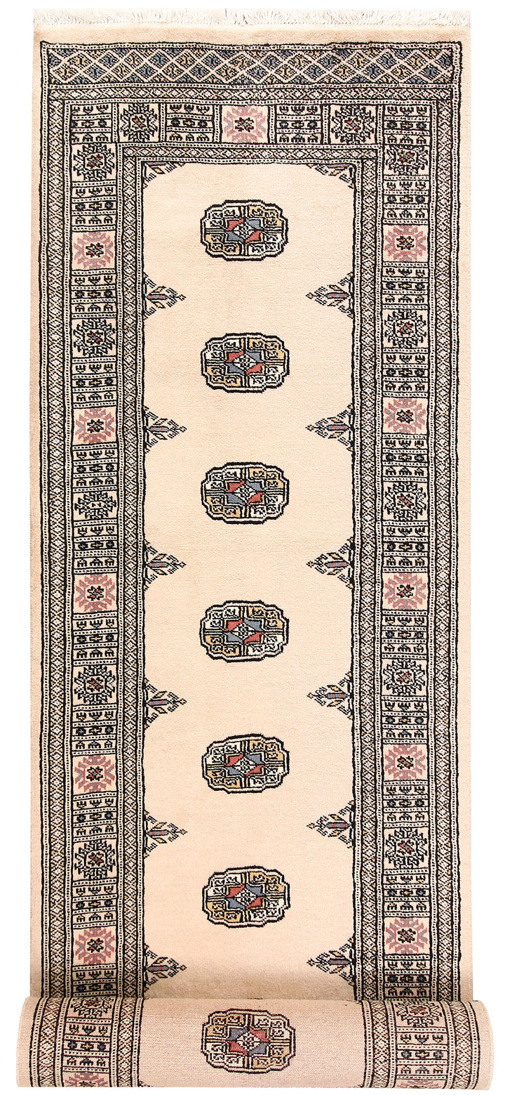 Bisque Bokhara 2'  8" x 12'  6" - No. QA41426