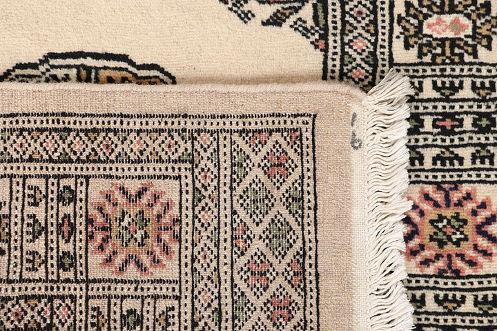 Bisque Bokhara 2' 7 x 14' - No. 59993 - ALRUG Rug Store