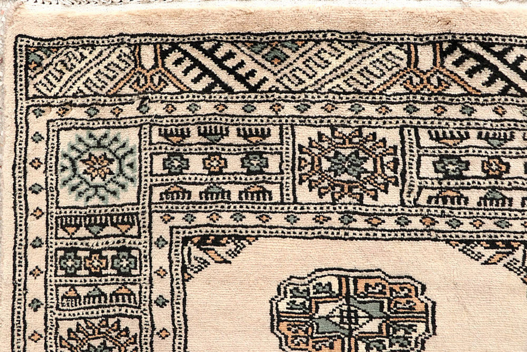 Bisque Bokhara 2'  6" x 12'  10" - No. QA55254