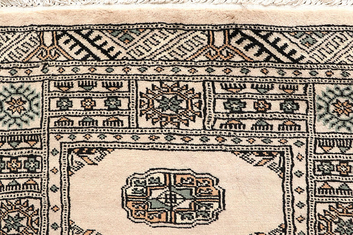 Bisque Bokhara 2' 6 x 12' 10 - No. 59995 - ALRUG Rug Store