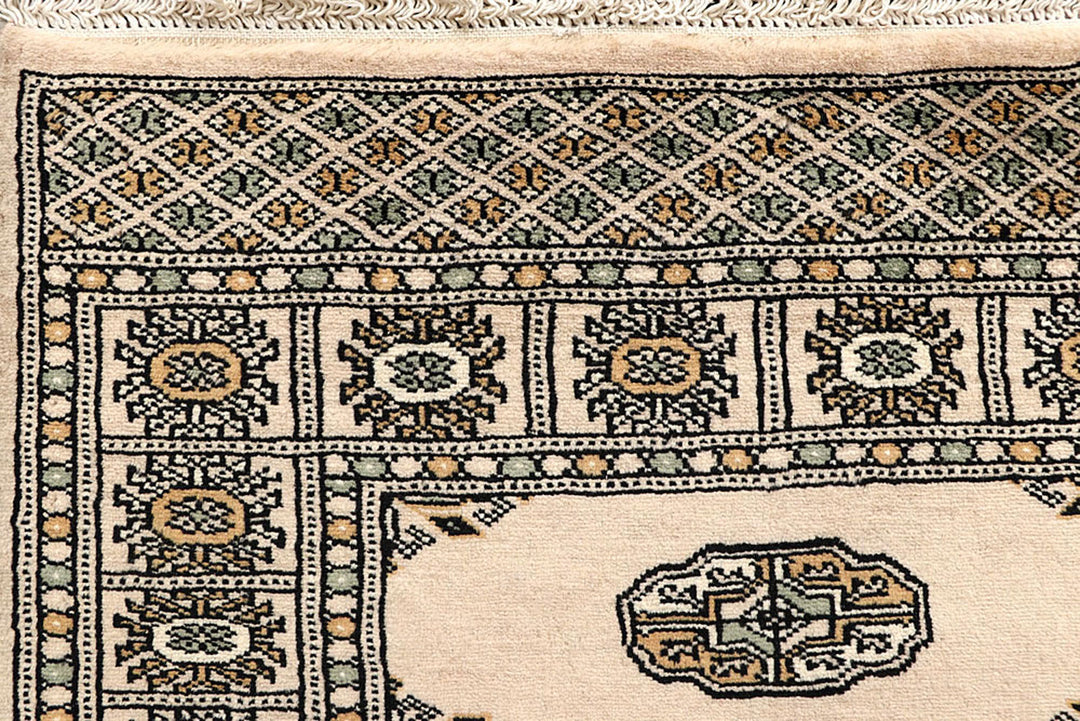 Bisque Bokhara 2'  7" x 13'  9" - No. QA93156