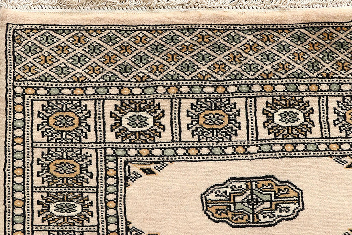 Bisque Bokhara 2'  7" x 13'  9" - No. QA93156