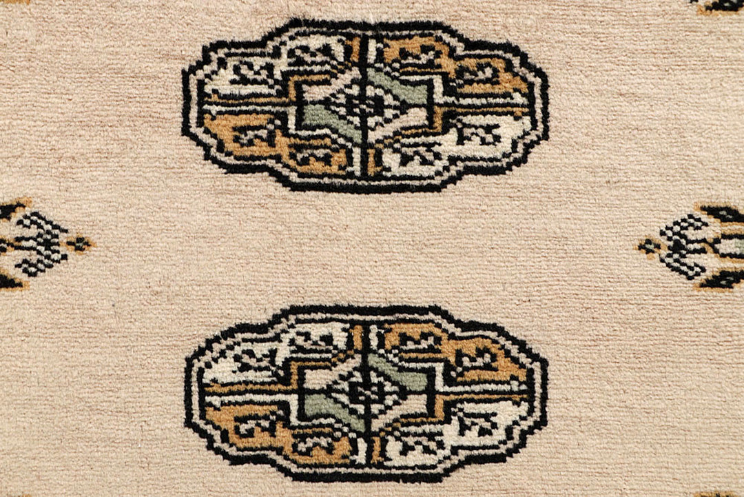 Bisque Bokhara 2'  7" x 13'  9" - No. QA93156