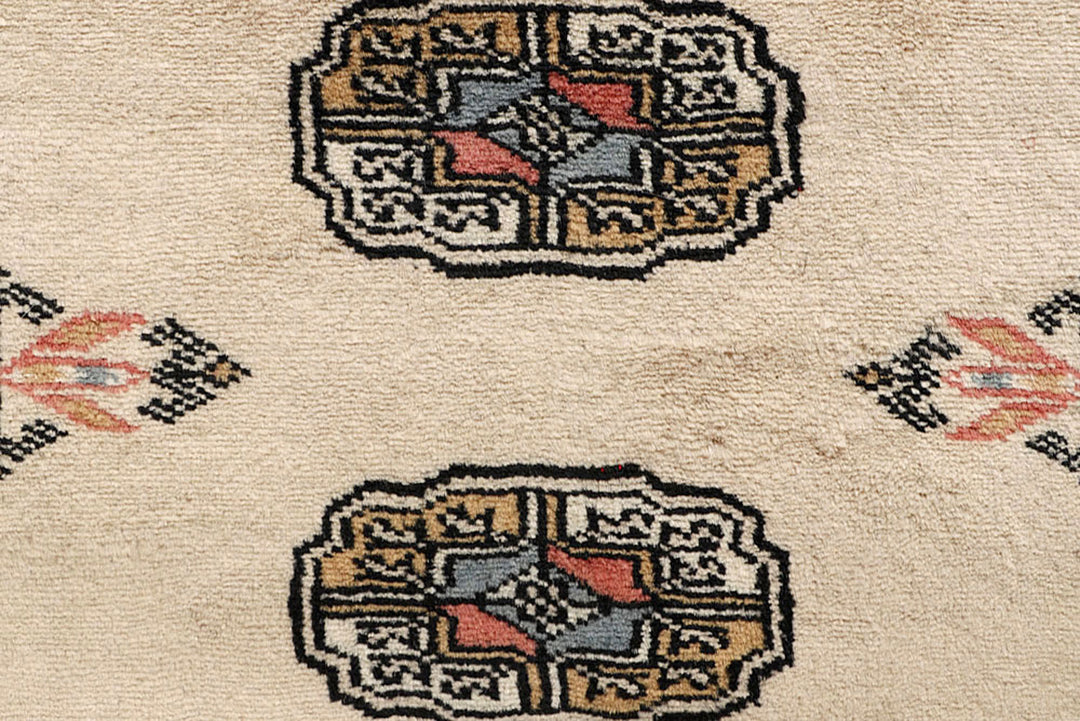 Bisque Bokhara 2'  6" x 12'  9" - No. QA44583