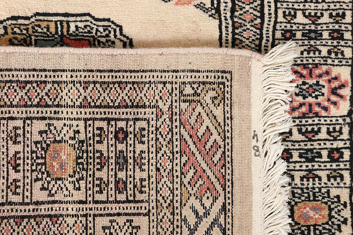Bisque Bokhara 2' 6 x 12' 9 - No. 59997 - ALRUG Rug Store