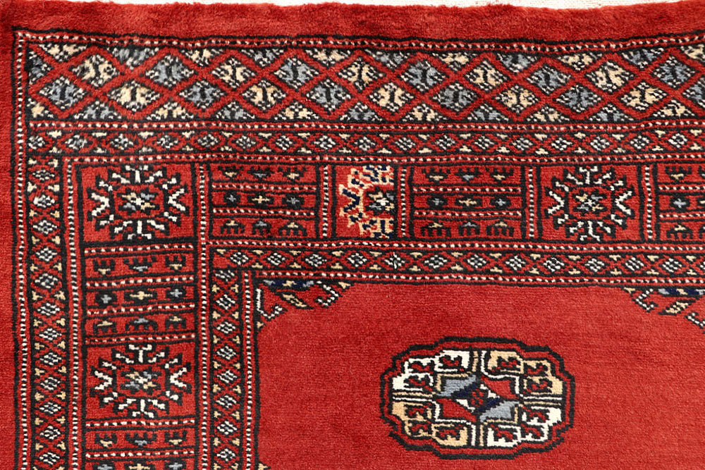 Orange Red Bokhara 2' 7 x 14' 5 - No. 60014 - ALRUG Rug Store