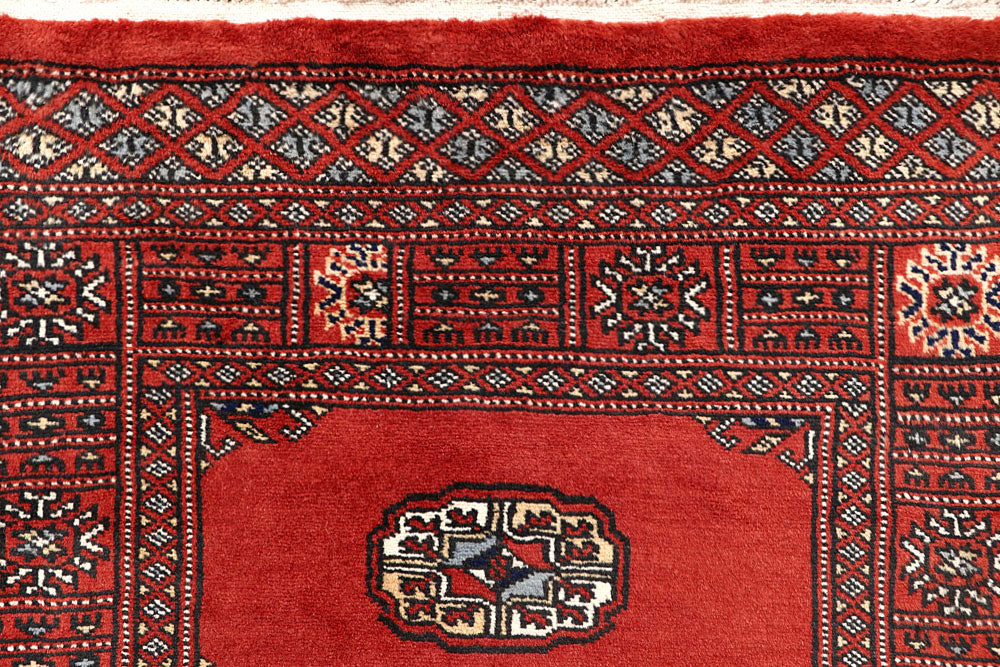 Orange Red Bokhara 2' 7 x 14' 5 - No. 60014 - ALRUG Rug Store