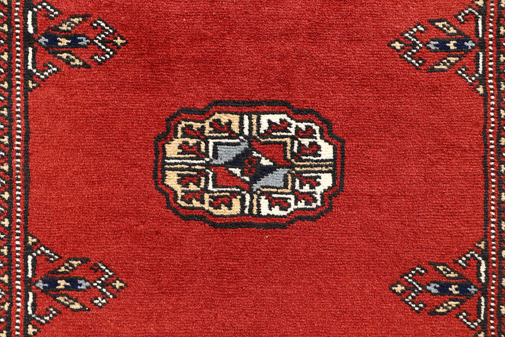 Orange Red Bokhara 2' 7 x 14' 5 - No. 60014 - ALRUG Rug Store