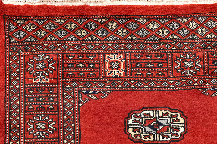 Orange Red Bokhara 2' 7 x 14' 4 - No. 60015 - ALRUG Rug Store