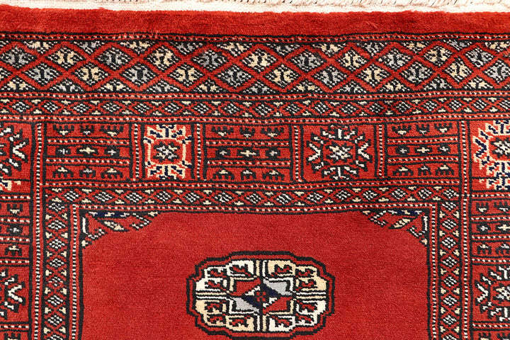 Orange Red Bokhara 2' 7 x 14' 4 - No. 60015 - ALRUG Rug Store