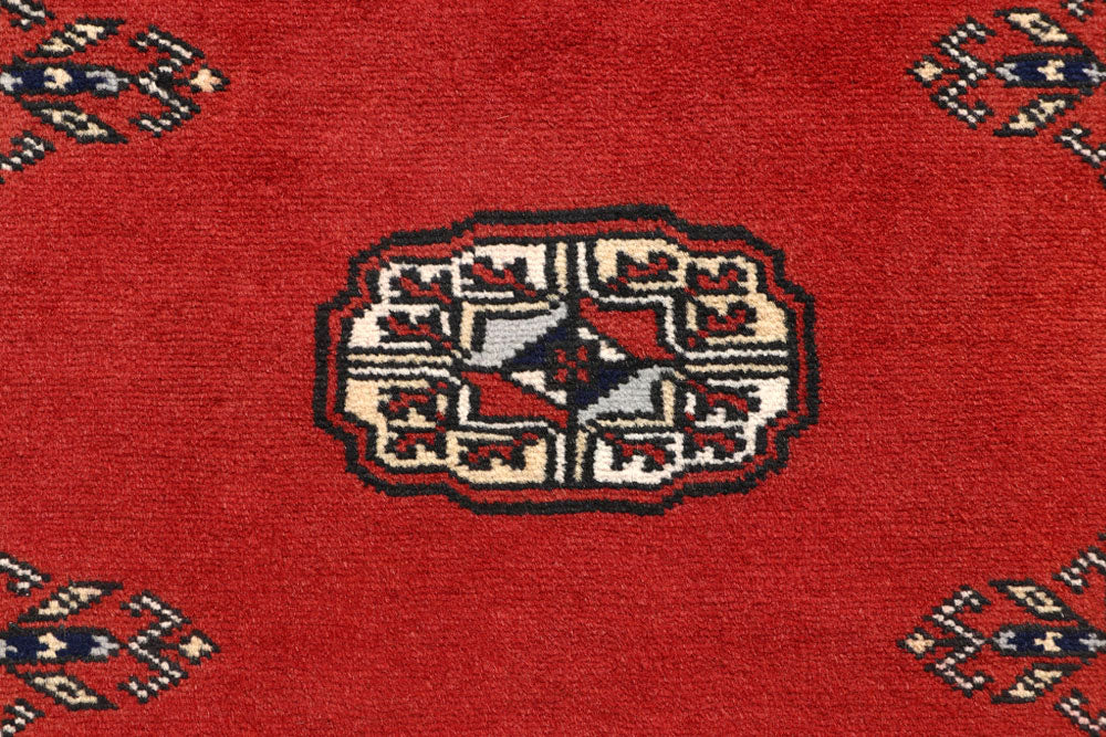 Orange Red Bokhara 2' 7 x 14' 4 - No. 60015 - ALRUG Rug Store