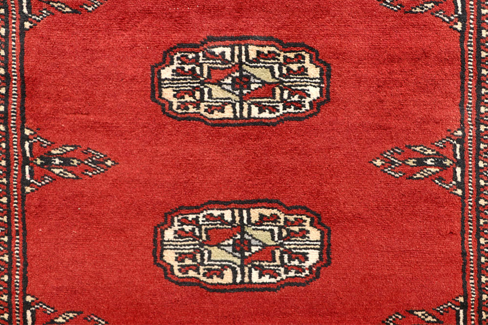 Orange Red Bokhara 2' 7 x 14' 6 - No. 60017 - ALRUG Rug Store