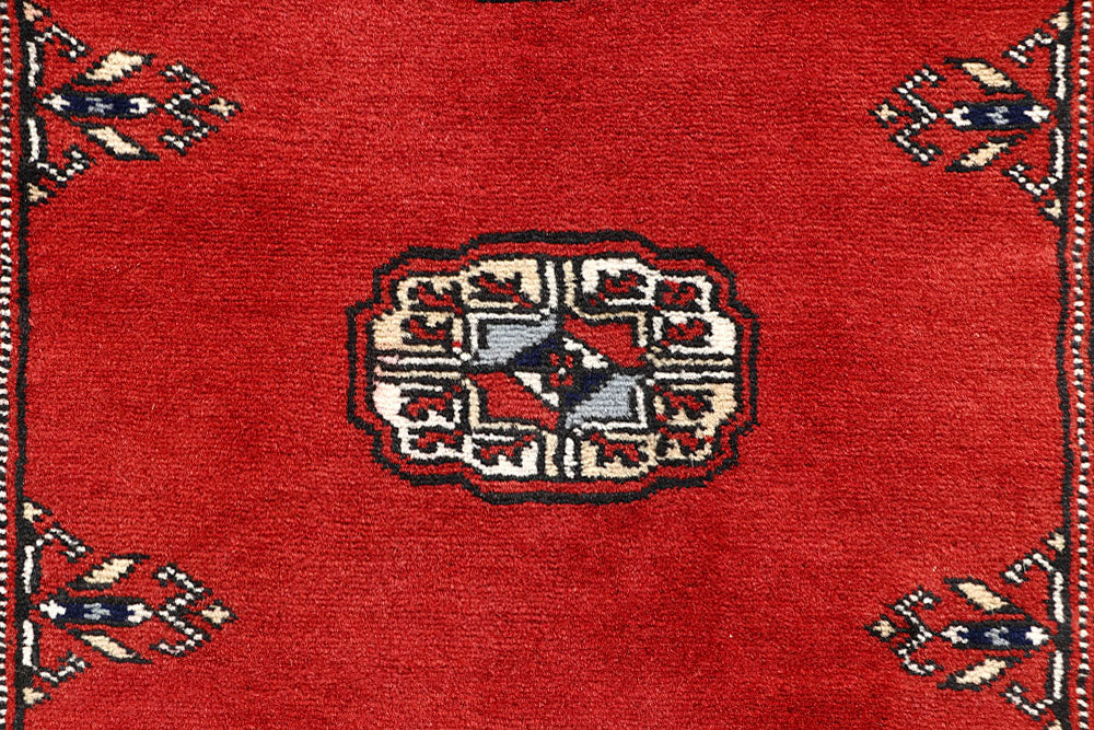 Tomato Bokhara 2' 7 x 14' 3 - No. 60021 - ALRUG Rug Store