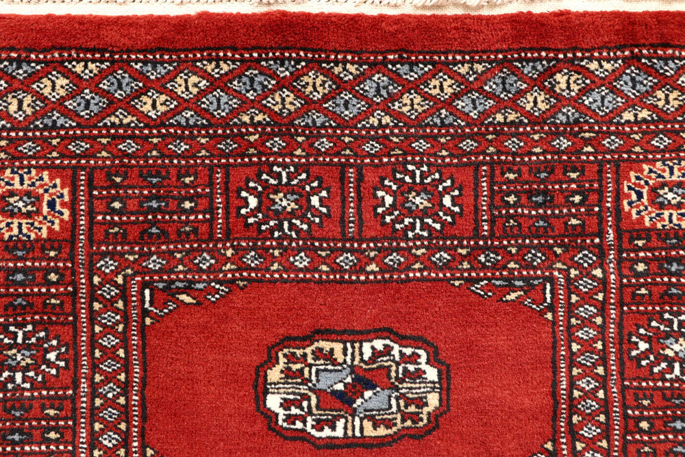 Tomato Bokhara 2' 7 x 14' - No. 60022 - ALRUG Rug Store