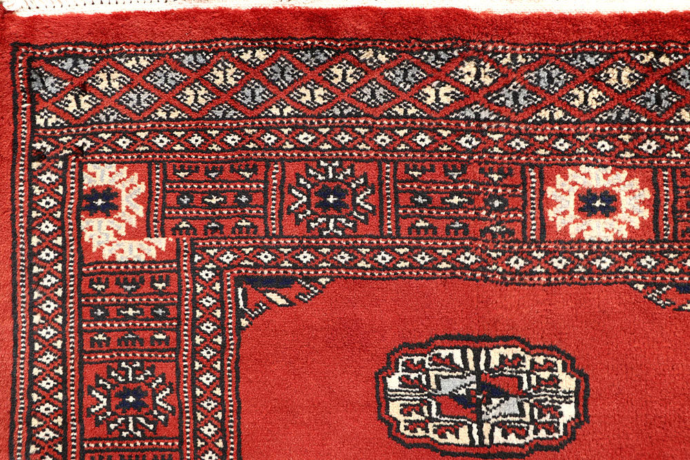 Tomato Bokhara 2' 8 x 13' 11 - No. 60024 - ALRUG Rug Store