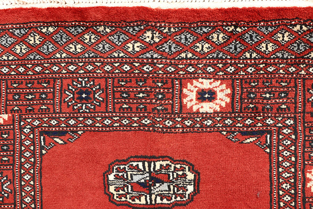 Tomato Bokhara 2' 8 x 13' 11 - No. 60024 - ALRUG Rug Store