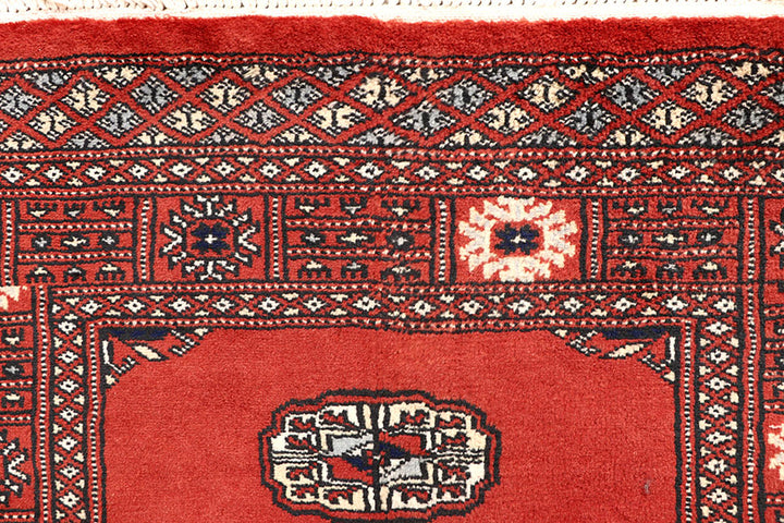 Tomato Bokhara 2' 8 x 13' 11 - No. 60024 - ALRUG Rug Store