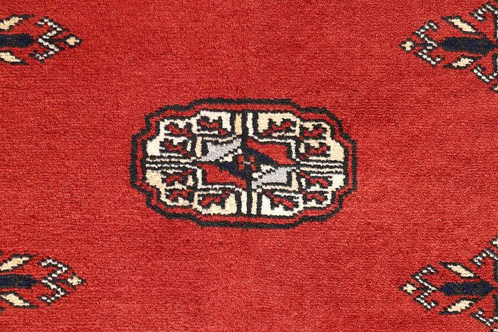 Tomato Bokhara 2' 8 x 13' 11 - No. 60024 - ALRUG Rug Store
