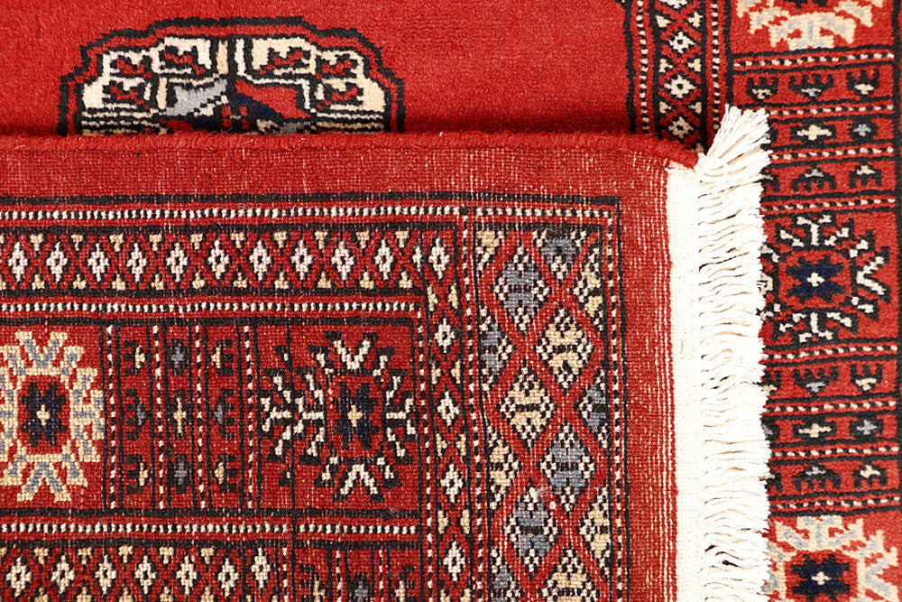 Tomato Bokhara 2' 8 x 13' 11 - No. 60024 - ALRUG Rug Store